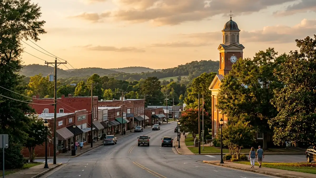 Public restroom locations mapped in Ashville, Alabama — 1 facility across zip codes 35987