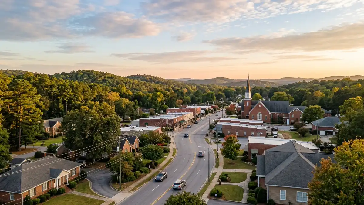 Public restroom locations mapped in Gardendale, Alabama — 2 facilities across zip codes 35071