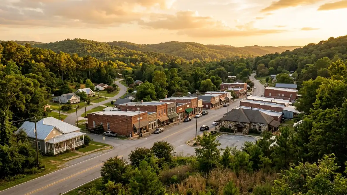 Public restroom locations mapped in Pinson, Alabama — 3 facilities across zip codes 35126