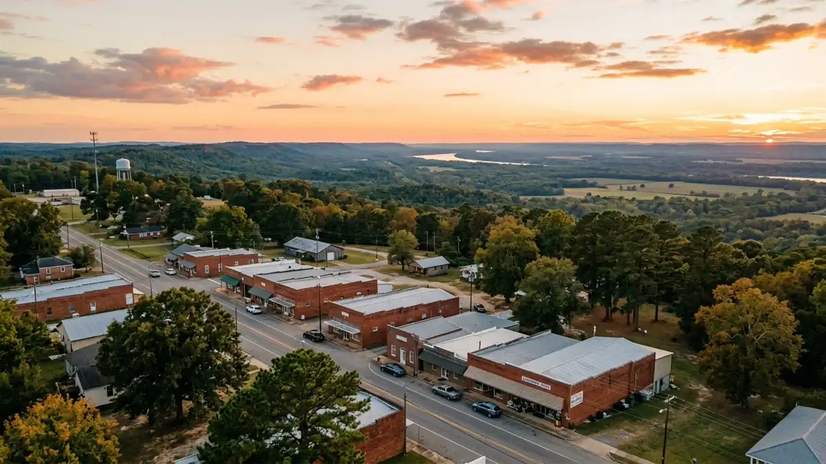 Public restroom locations mapped in Section, Alabama — 1 facility across zip codes 35771