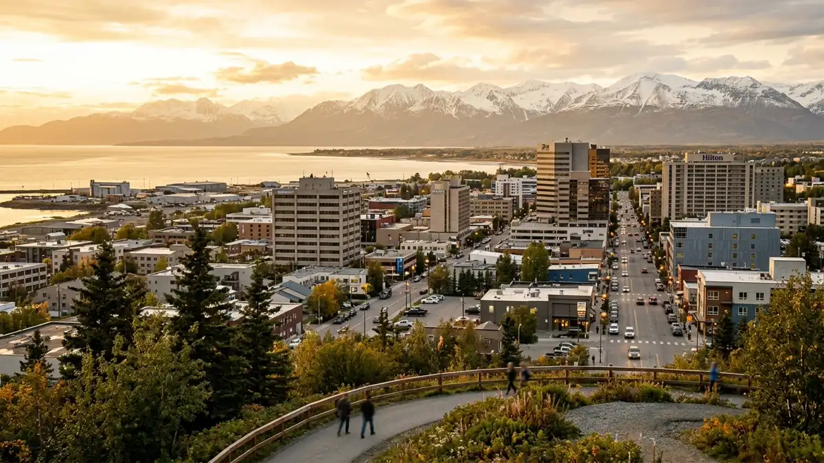 Public restroom locations mapped in Anchorage, Alaska — 150 facilities across zip codes 88515, 99501, 99502