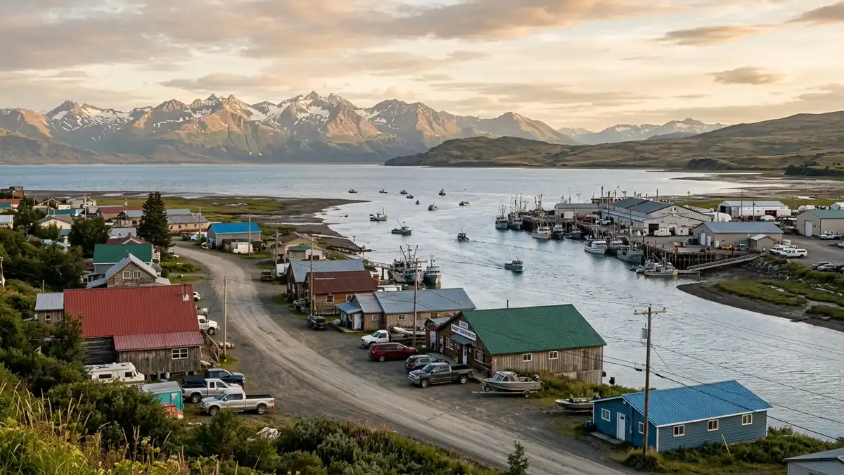 Public restroom locations mapped in Bristol Bay Borough, Alaska — 1 facility across the city