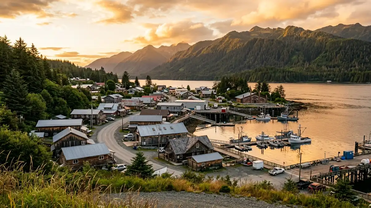 Public restroom locations mapped in Hoonah, Alaska — 12 facilities across zip codes 99829