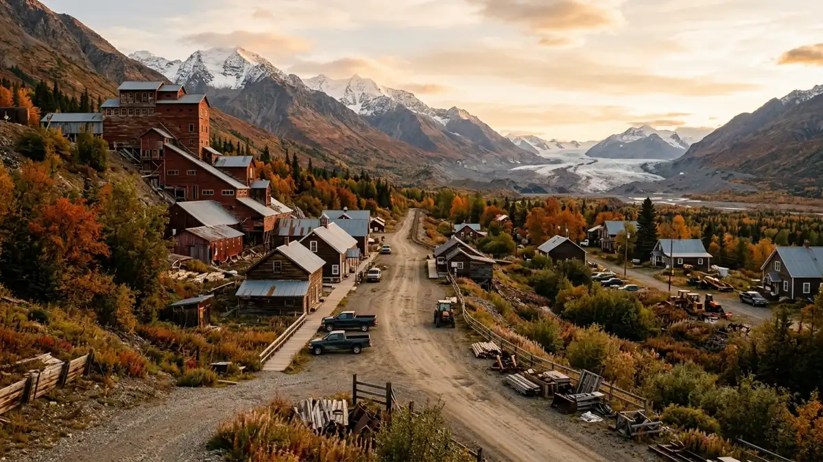 Public restroom locations mapped in Kennicott, Alaska — 3 facilities across the city