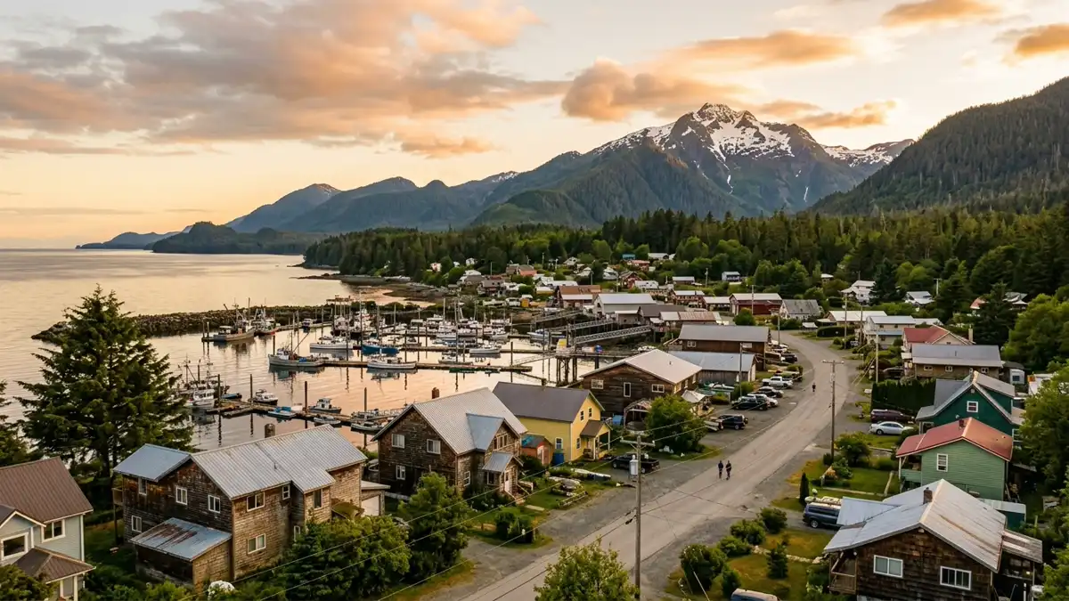Public restroom locations mapped in Metlakatla, Alaska — 4 facilities across zip codes 99926