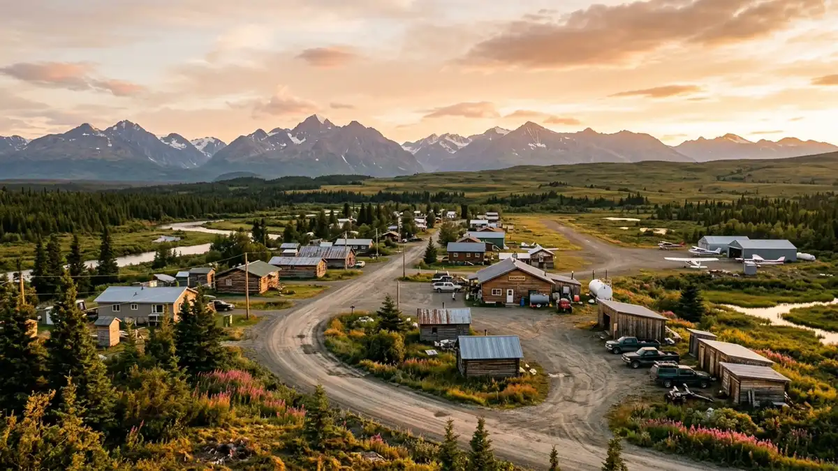 Public restroom locations mapped in Nelchina, Alaska — 1 facility across the city