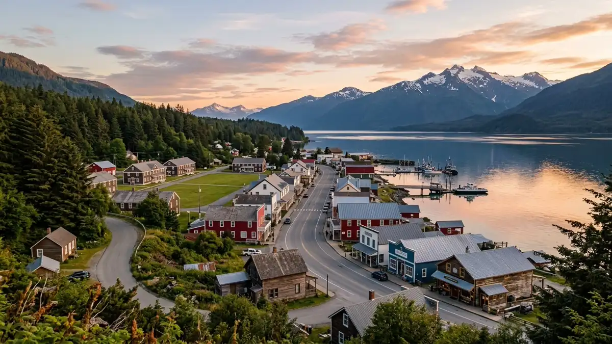 Public restroom locations mapped in Port Chilkoot, Alaska — 11 facilities across the city