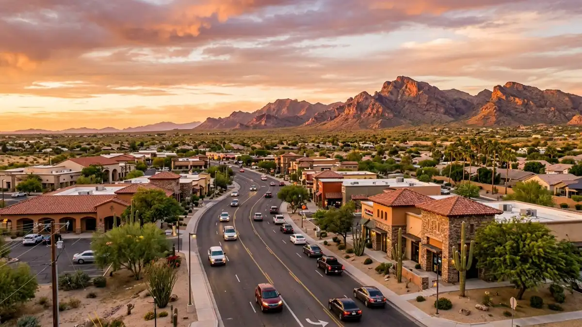 Public restroom locations mapped in Avondale, Arizona — 8 facilities across zip codes 85323, 85392