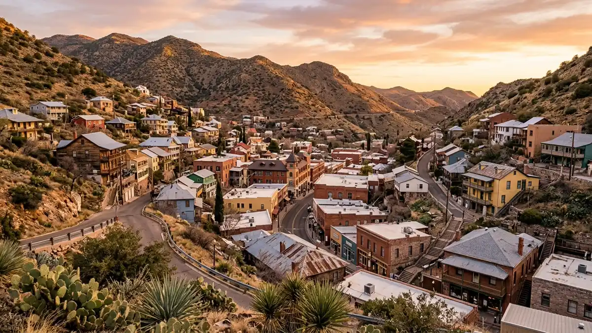 Public restroom locations mapped in Bisbee, Arizona — 1 facility across zip codes 85603
