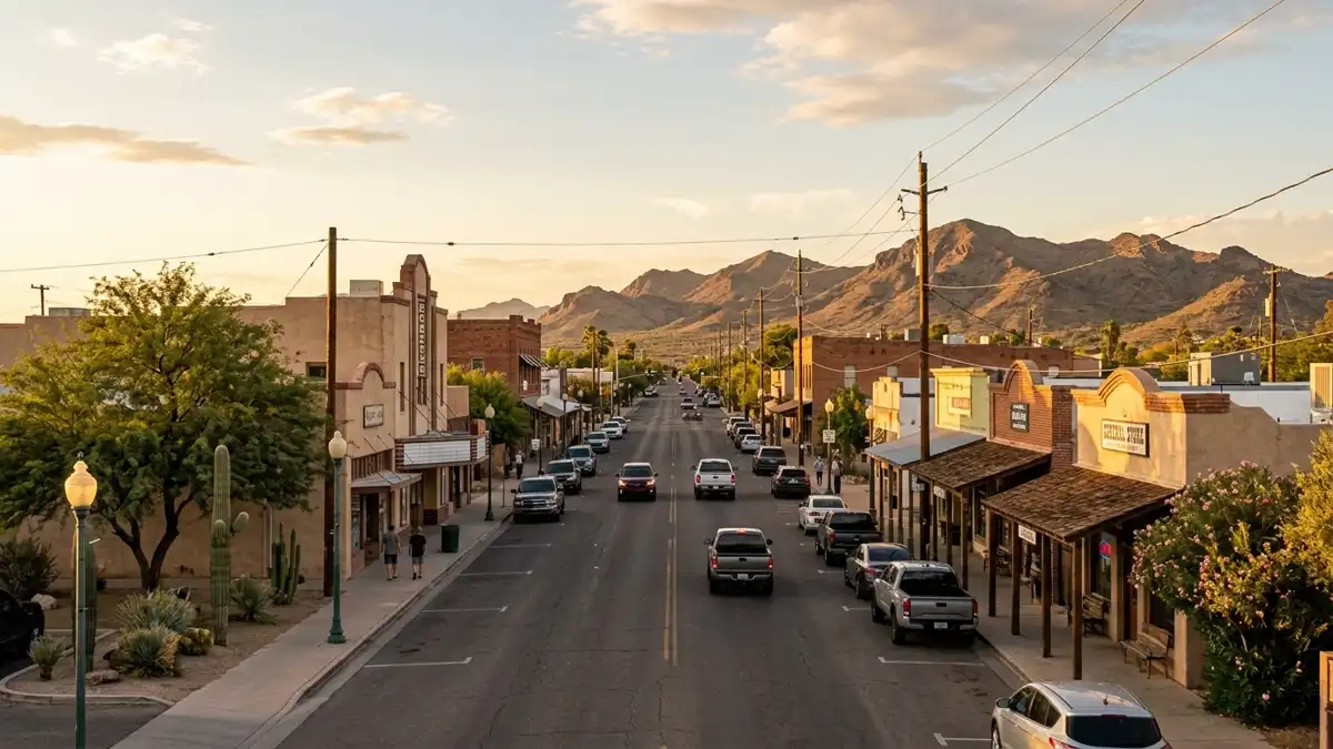 Public restroom locations mapped in Buckeye, Arizona — 29 facilities across zip codes 85326, 85396