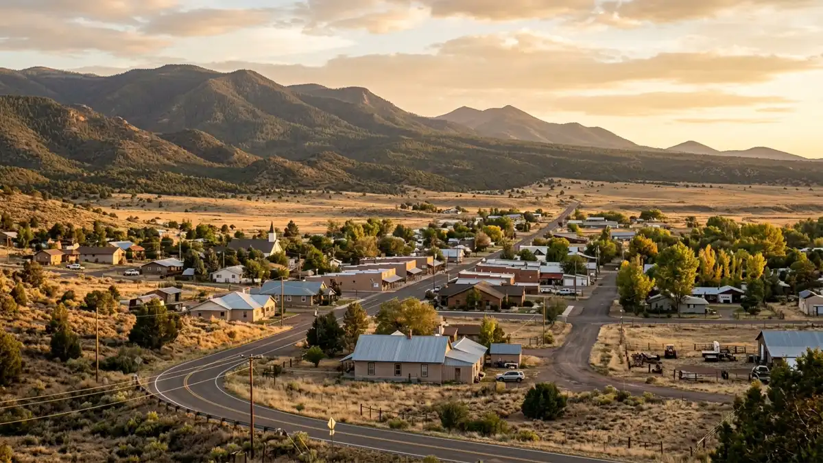 Public restroom locations mapped in Eagar, Arizona — 4 facilities across the city