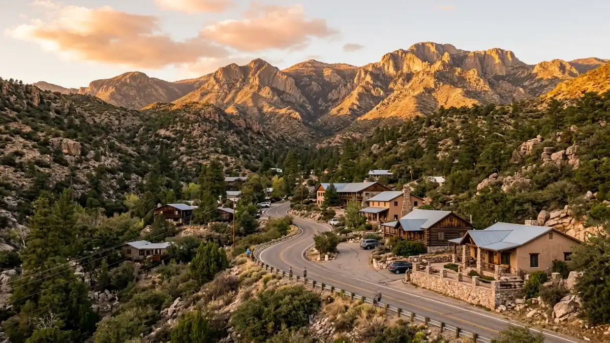 Public restroom locations mapped in Madera Canyon, Arizona — 12 facilities across the city