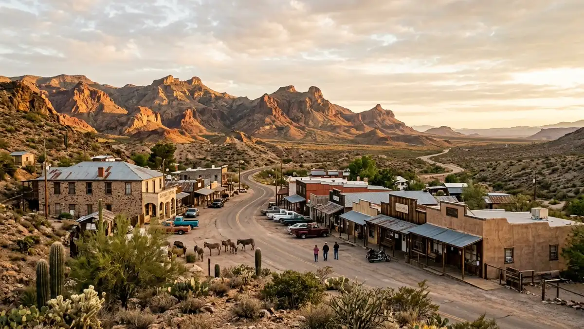 Public restroom locations mapped in Mohave County, Arizona — 70 facilities across zip codes 86402, 86445, 89006