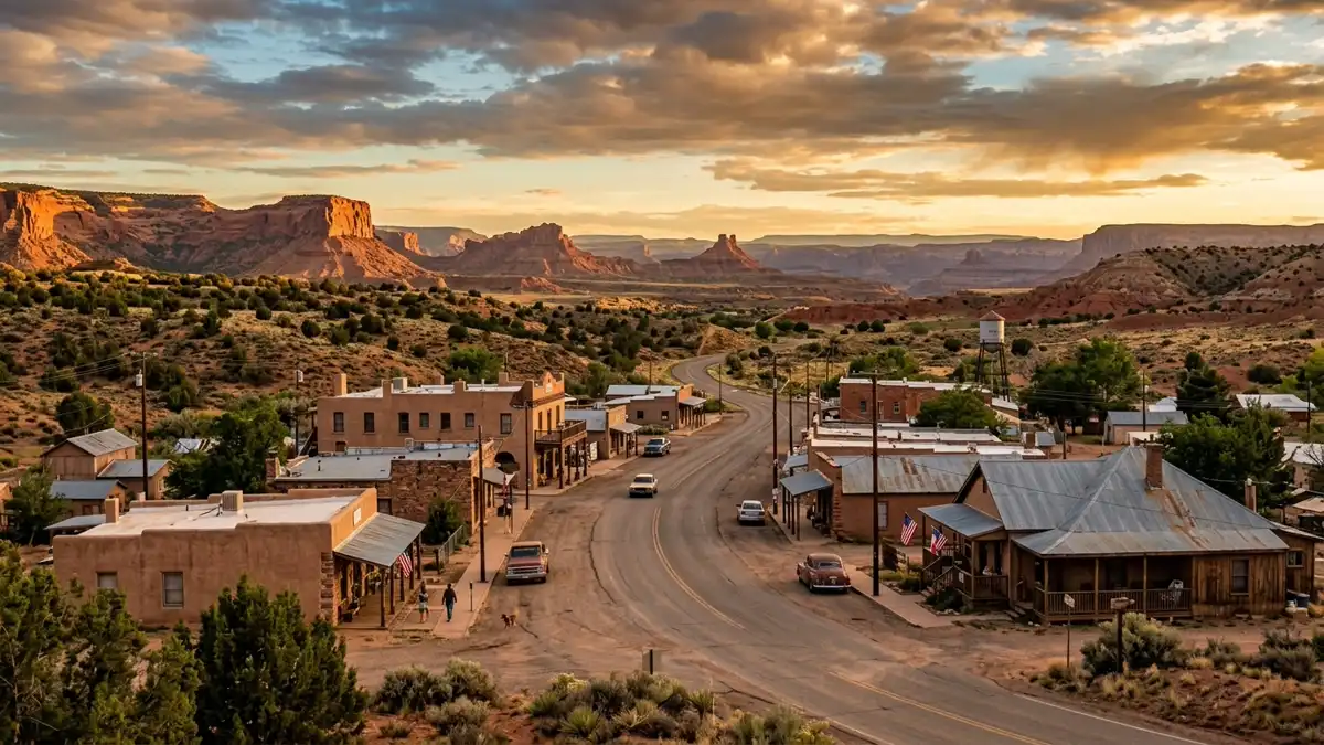 Public restroom locations mapped in Navajo County, Arizona — 30 facilities across the city