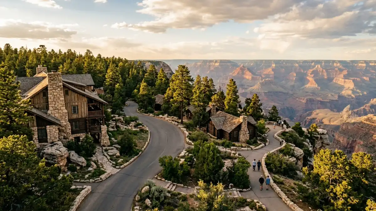 Public restroom locations mapped in North Rim, Arizona — 9 facilities across the city