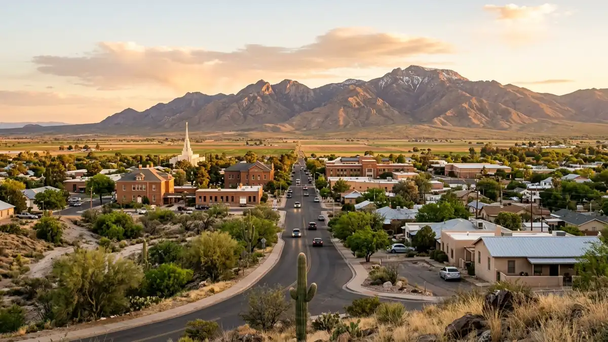 Public restroom locations mapped in Thatcher, Arizona — 5 facilities across zip codes 85552