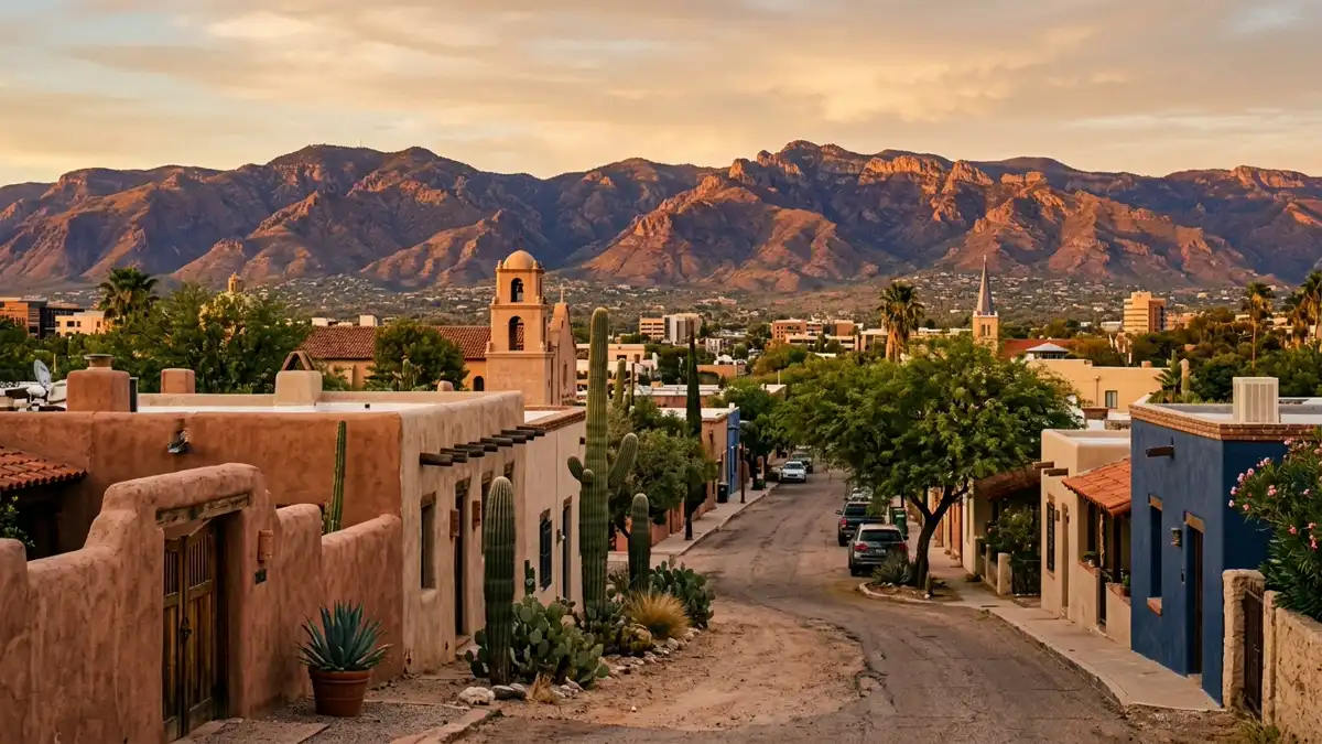 Public restroom locations mapped in Tucson, Arizona — 355 facilities across zip codes 85701, 85703, 85705