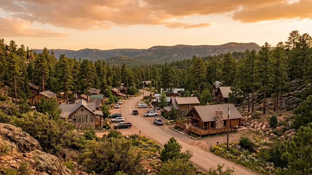 Public restroom locations mapped in Whispering Pines, Arizona — 4 facilities across the city