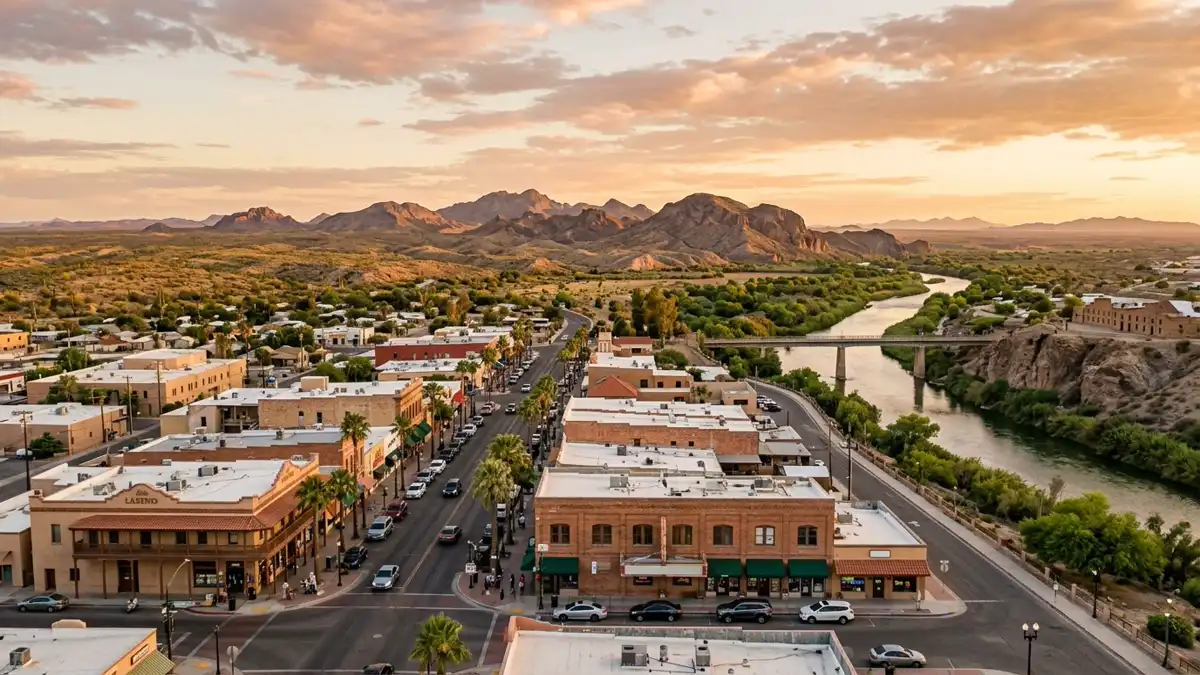 Public restroom locations mapped in Yuma, Arizona — 26 facilities across zip codes 85364