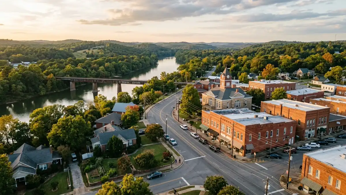 Public restroom locations mapped in Arkadelphia, Arkansas — 8 facilities across zip codes 71923
