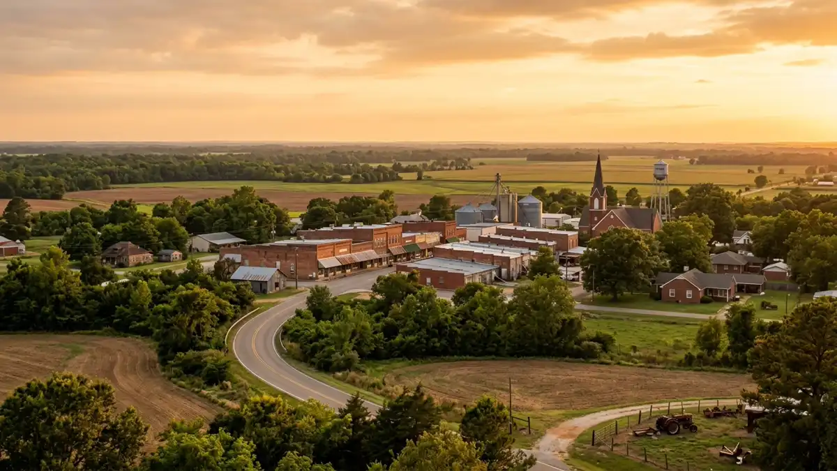 Public restroom locations mapped in Cross County, Arkansas — 8 facilities across the city