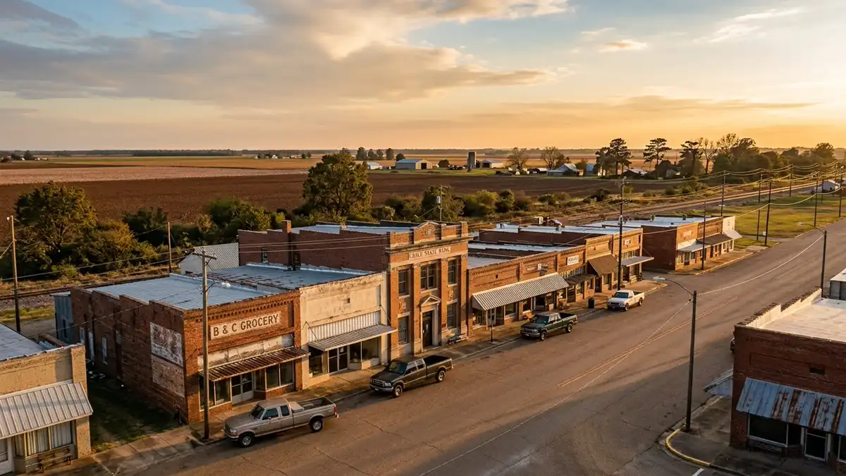 Public restroom locations mapped in Earle, Arkansas — 1 facility across zip codes 72331