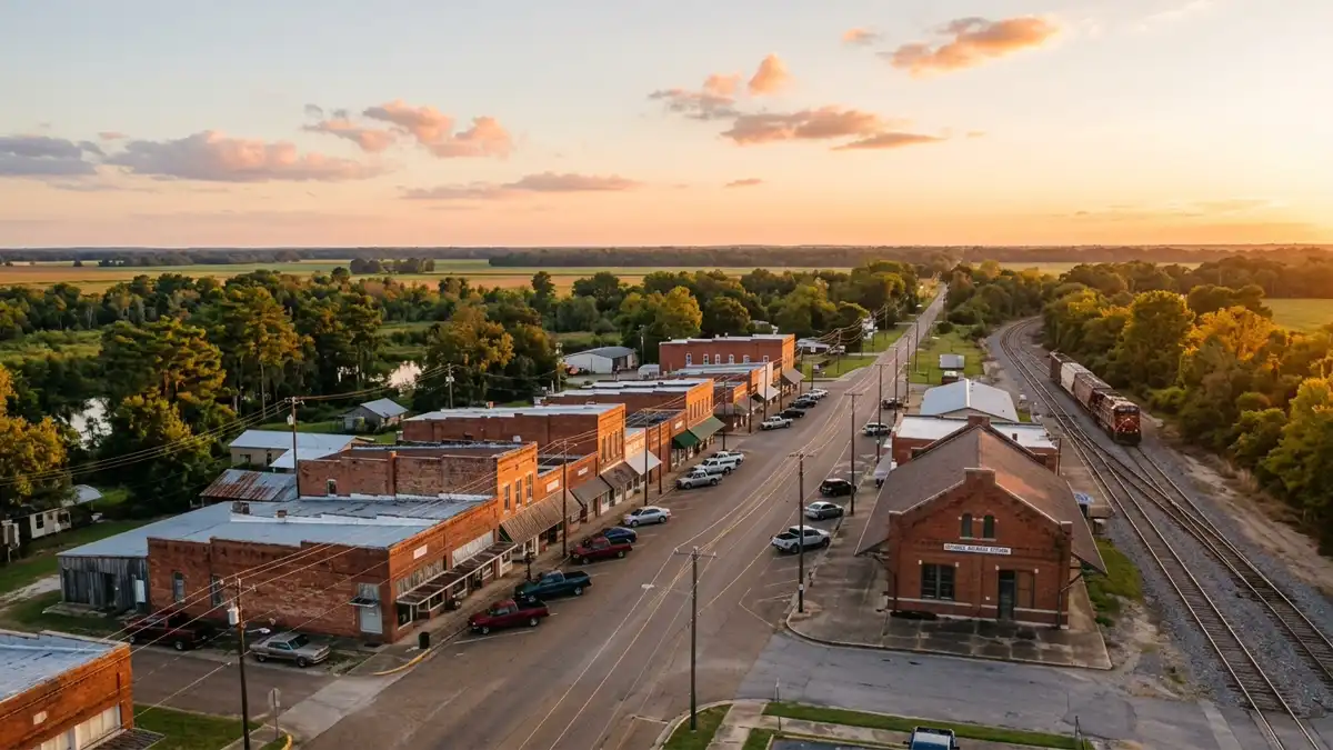 Public restroom locations mapped in Mcgehee, Arkansas — 4 facilities across zip codes 71654