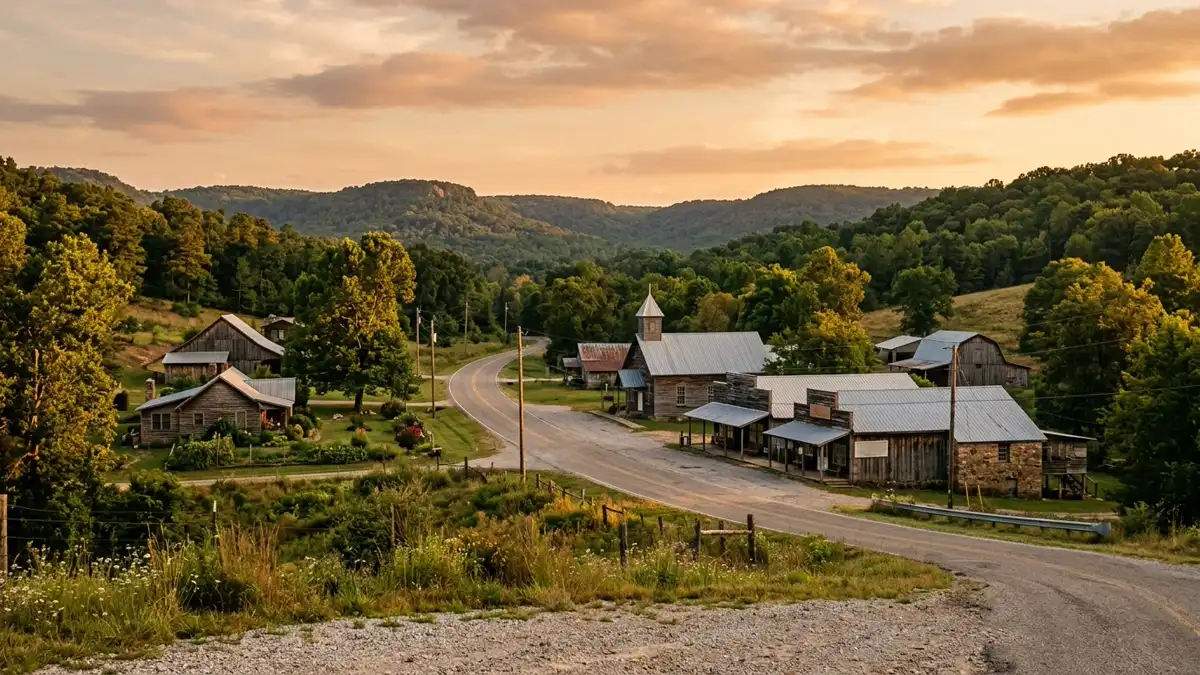 Public restroom locations mapped in Rover, Arkansas — 1 facility across zip codes 72860