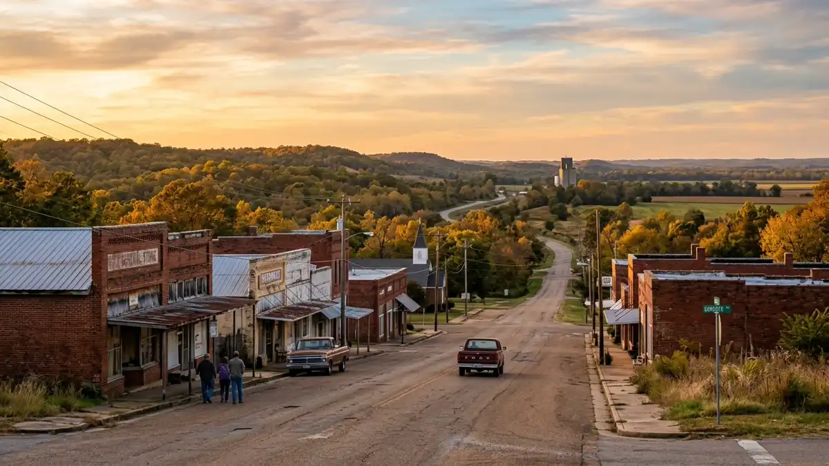 Public restroom locations mapped in St Francis County, Arkansas — 1 facility across zip codes 72335