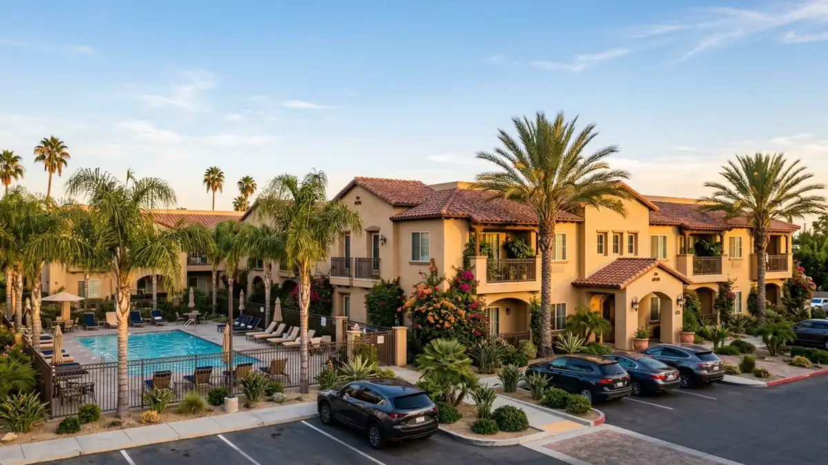 Hotels and accommodation options near mapped restrooms in Bakersfield, California
