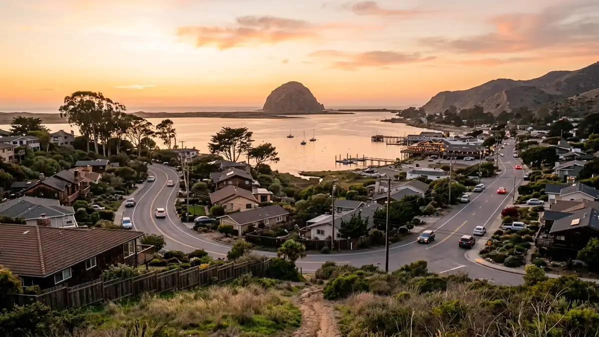 Public restroom locations mapped in Baywood Park, California — 47 facilities across zip codes 93402