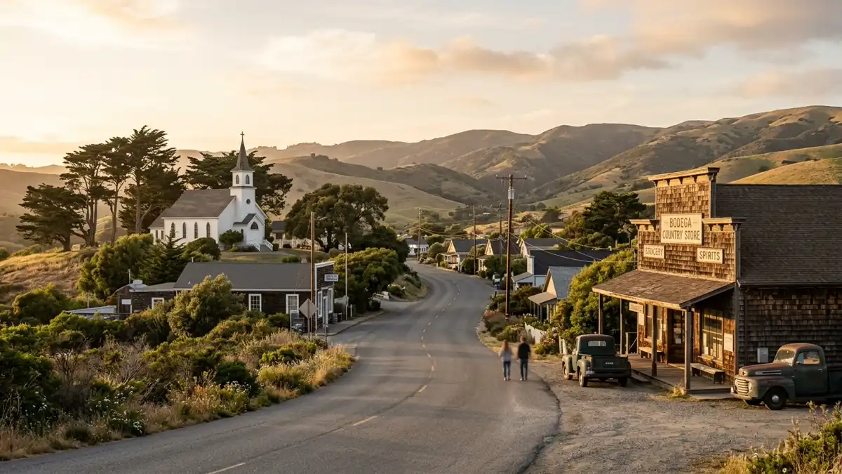 Public restroom locations mapped in Bodega, California — 1 facilities across zip codes 94922