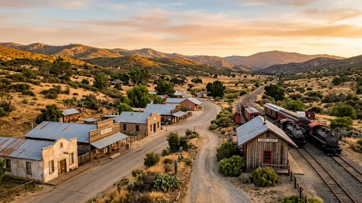Public restroom locations mapped in Campo, California — 1 facilities across zip codes 91906