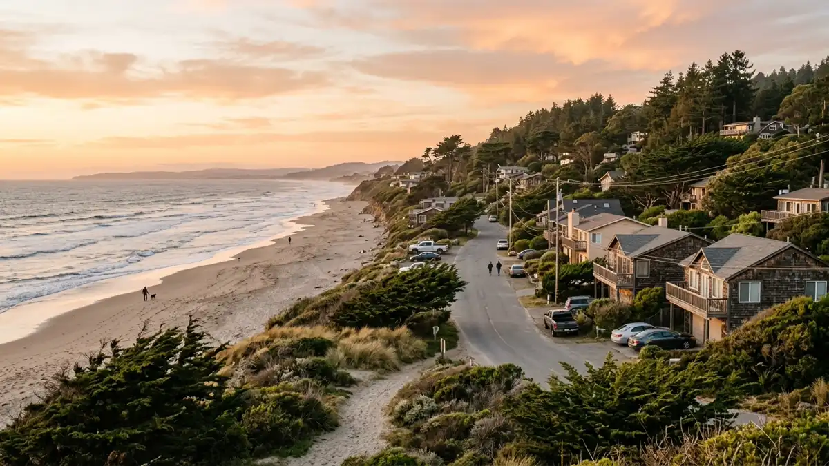 Public restroom locations mapped in Clam Beach, California — 4 facilities across the city