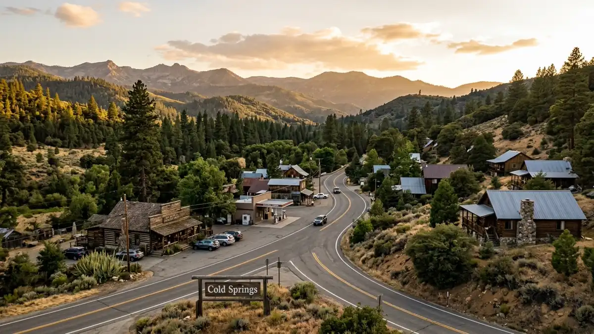 Public restroom locations mapped in Cold Springs, California — 1 facilities across zip codes 95375