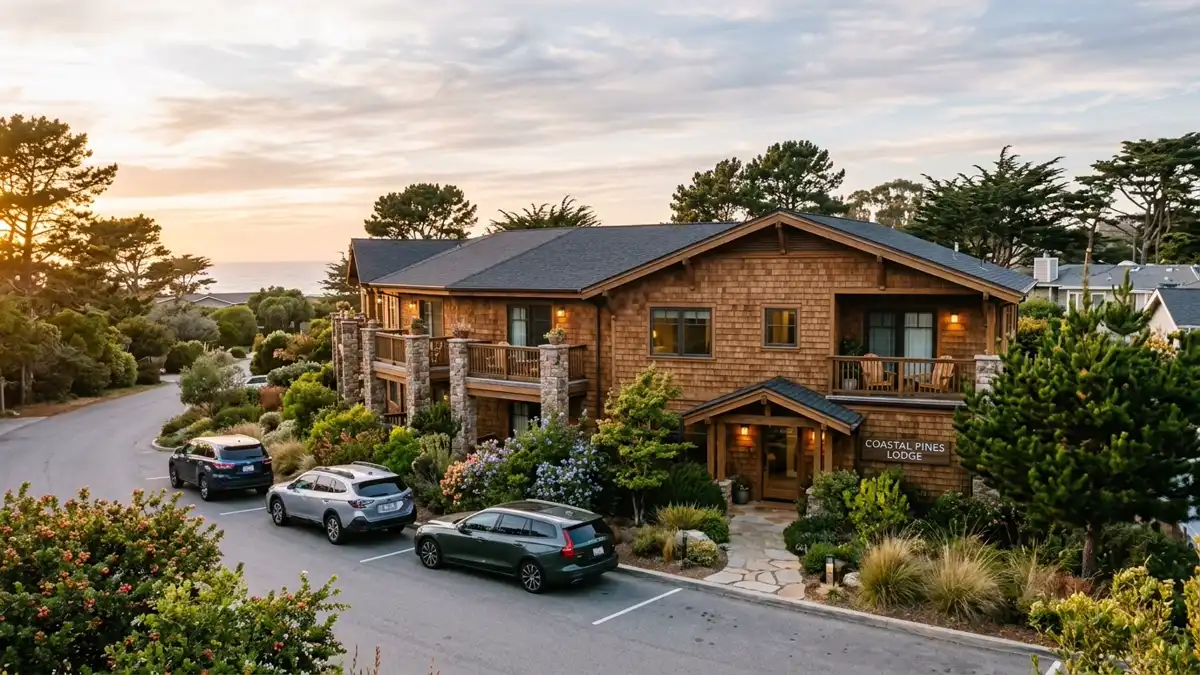 Hotels and accommodation options near mapped restrooms in Cuesta By The Sea, California