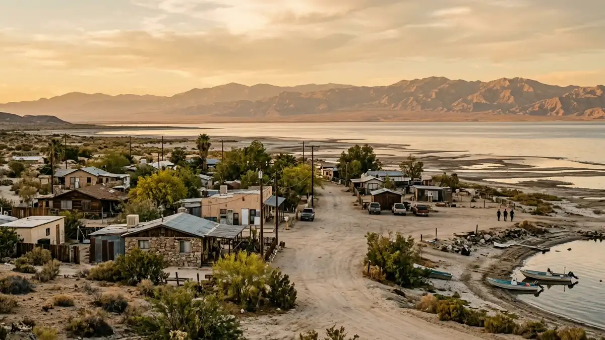 Public restroom locations mapped in Desert Beach, California — 4 facilities across zip codes 92274