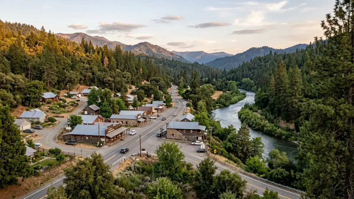 Public restroom locations mapped in Douglas City, California — 4 facilities across zip codes 96024