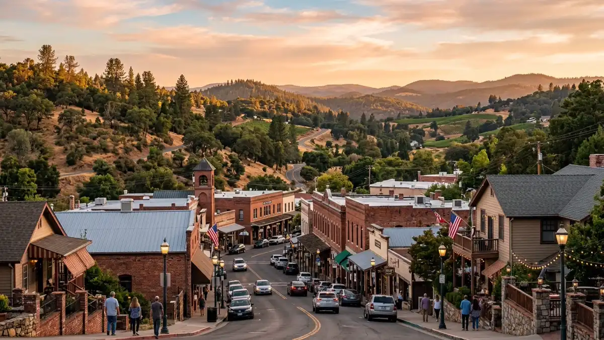 Public restroom locations mapped in El Dorado County, California — 217 facilities across zip codes 95614, 95635, 95636