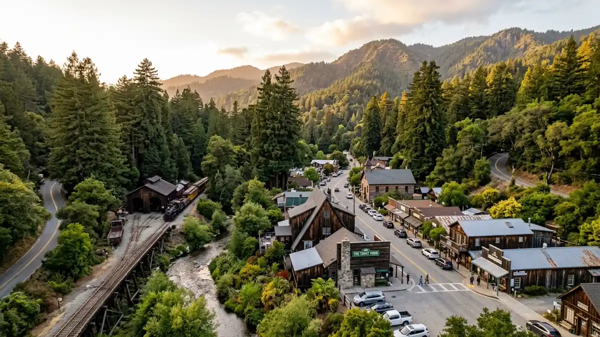 Public restroom locations mapped in Felton, California — 13 facilities across zip codes 95018, 95041