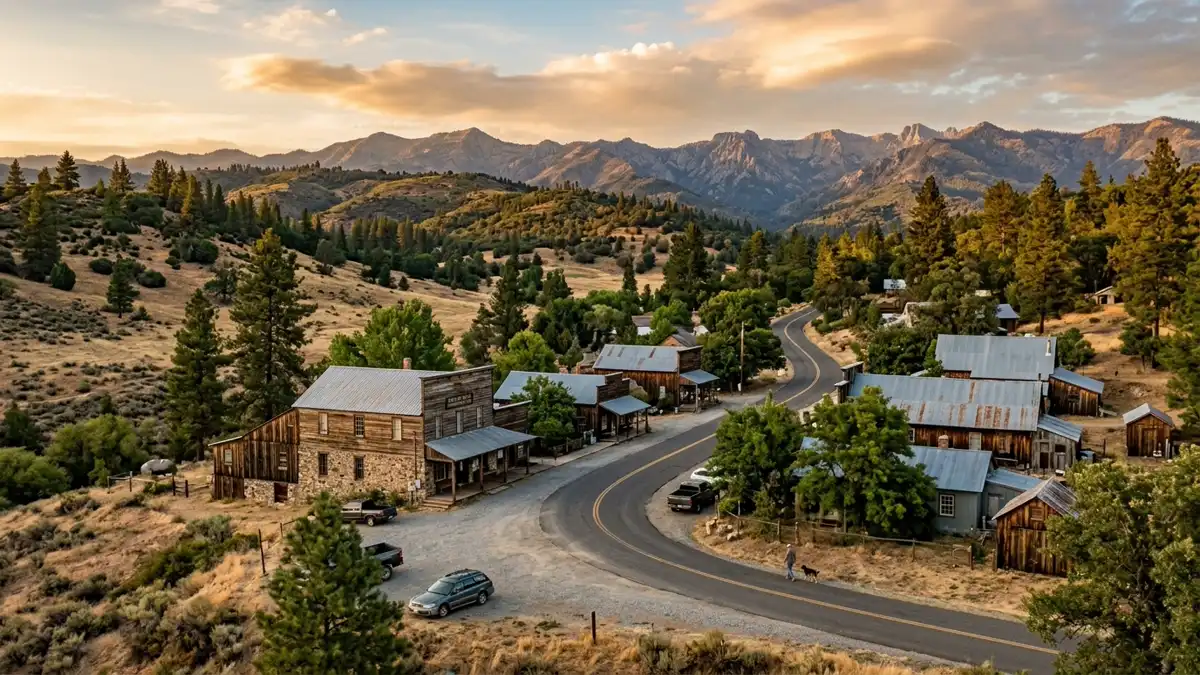 Public restroom locations mapped in Gold Run, California — 4 facilities across zip codes 95717