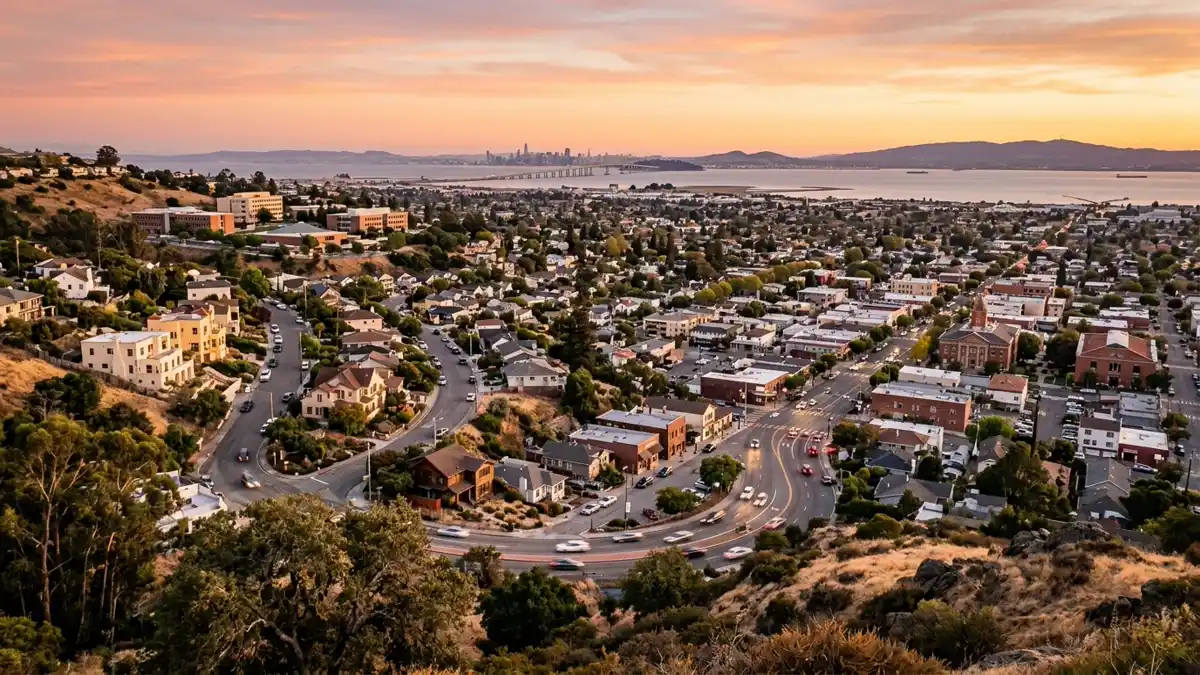 Public restroom locations mapped in Hayward, California — 26 facilities across zip codes 25426, 94541, 94542