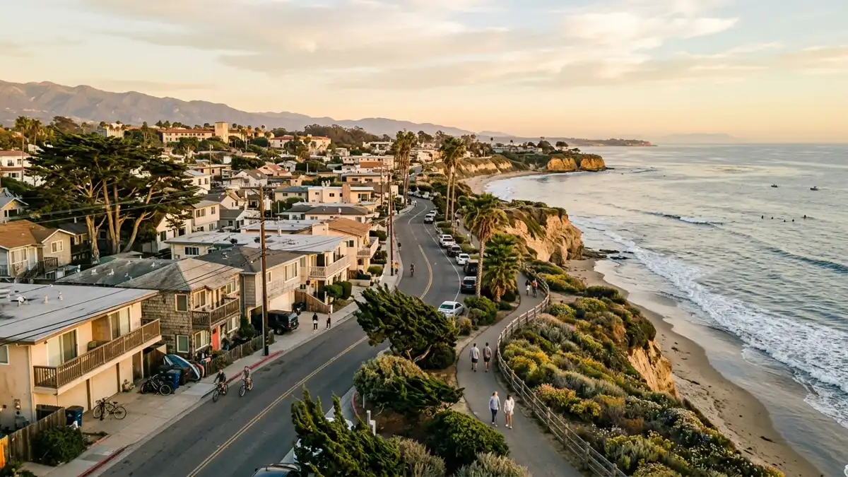 Public restroom locations mapped in Isla Vista, California — 31 facilities across zip codes 93106, 93199