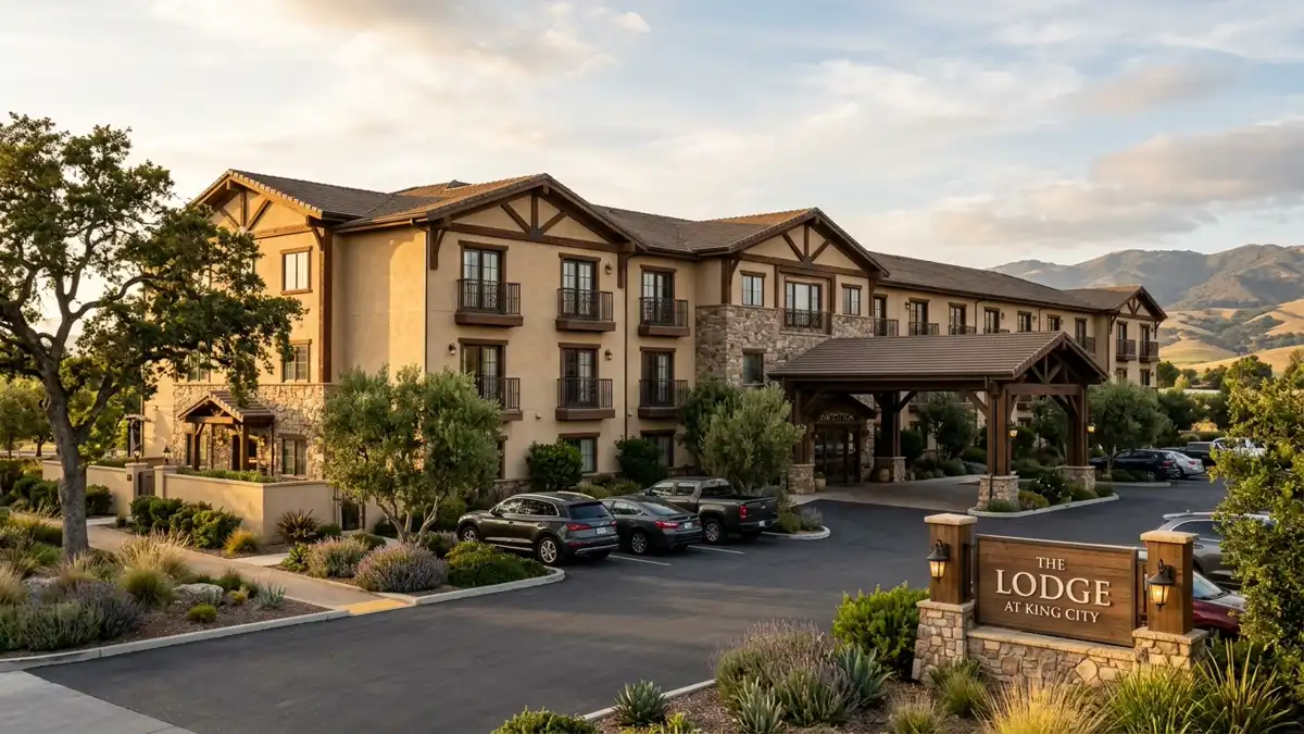Hotels and accommodation options near mapped restrooms in King City, California