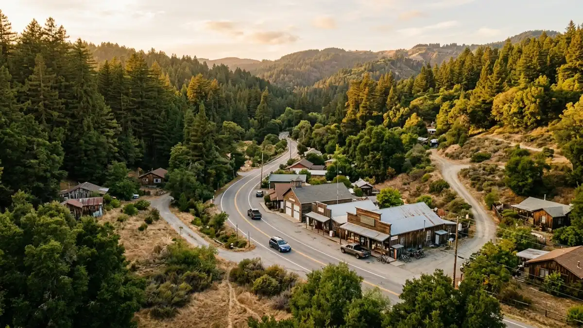 Public restroom locations mapped in La Honda, California — 1 facilities across zip codes 94020