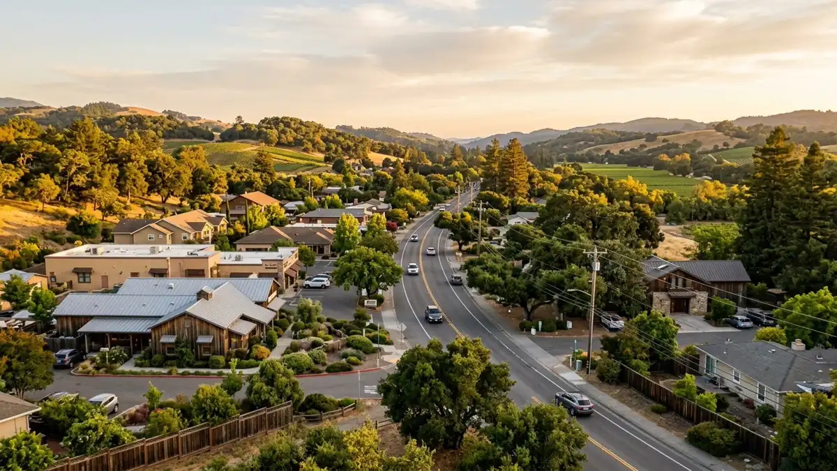 Public restroom locations mapped in Larkfield Wikiup, California — 2 facilities across zip codes 95439