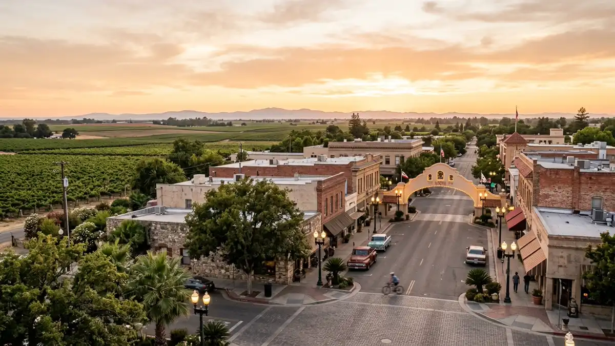 Public restroom locations mapped in Lodi, California — 23 facilities across zip codes 95241, 95242, 95258
