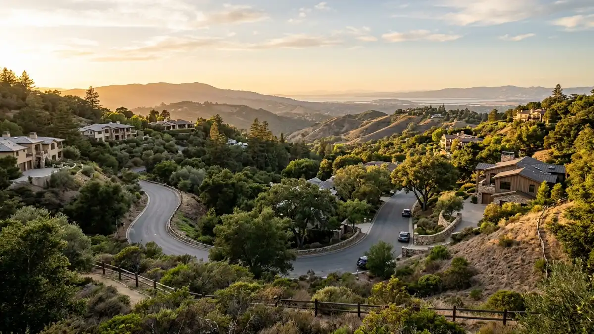 Public restroom locations mapped in Los Altos Hills, California — 3 facilities across zip codes 94022