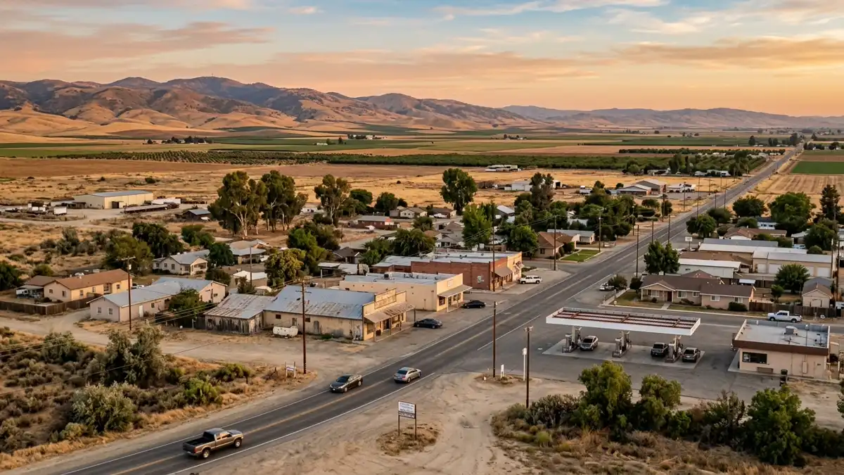 Public restroom locations mapped in Lost Hills, California — 5 facilities across zip codes 93249