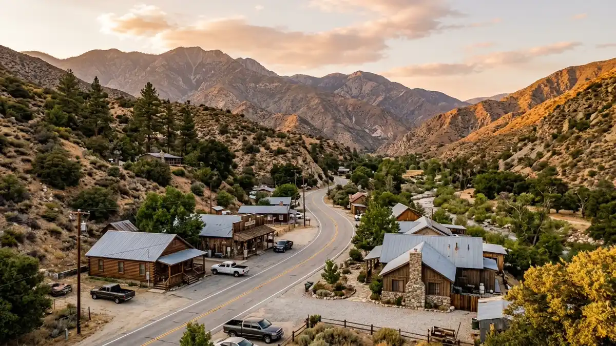 Public restroom locations mapped in Lytle Creek, California — 25 facilities across the city